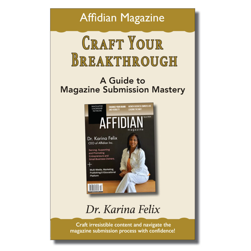 Craft Your Breakthrough by Dr Karina G Felix